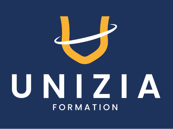 logo bleu unizia formation